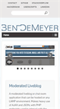 Mobile Screenshot of bendemeyer.com
